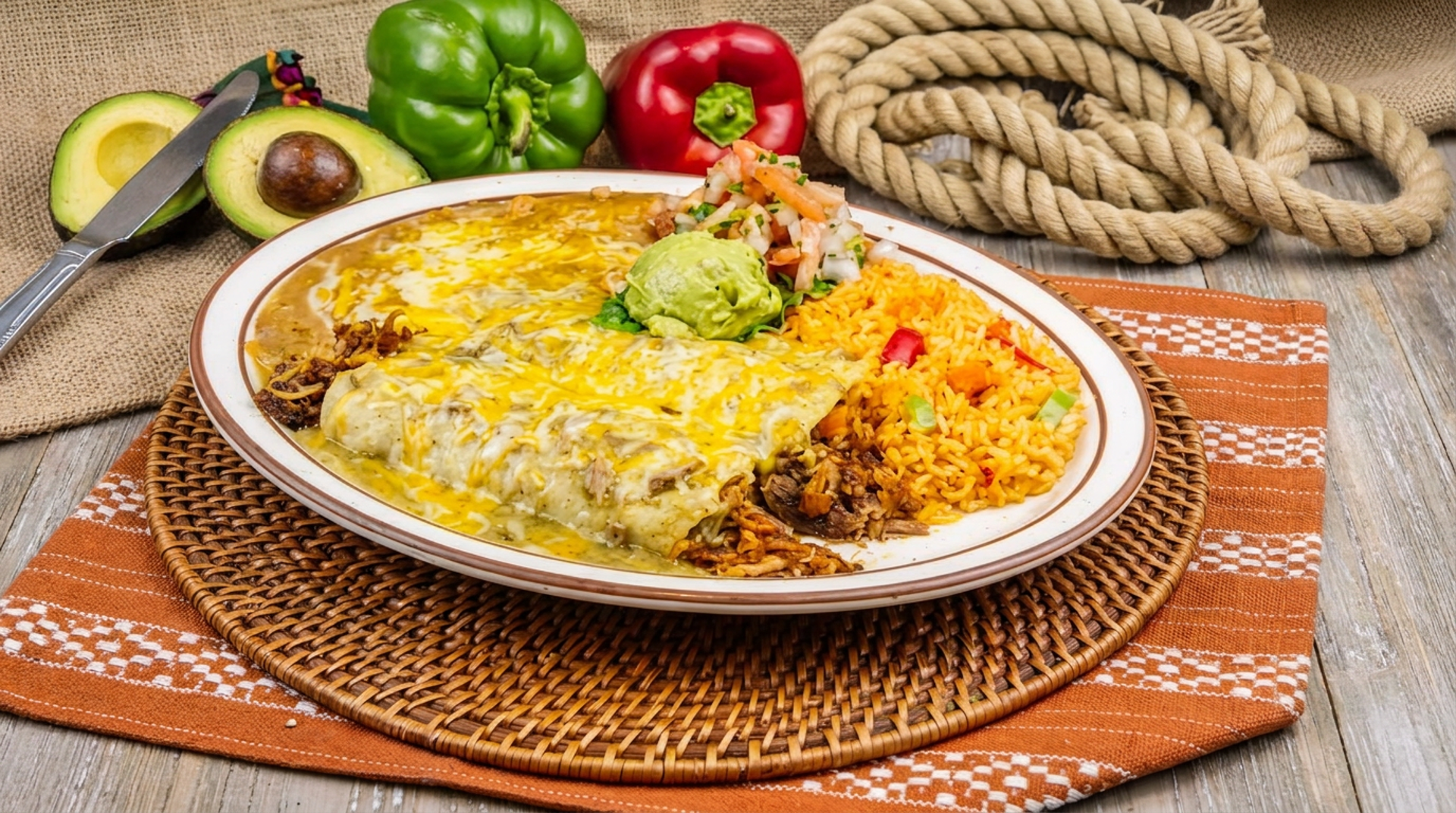 The food, up close