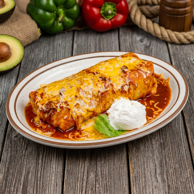 Burrito Colorado.