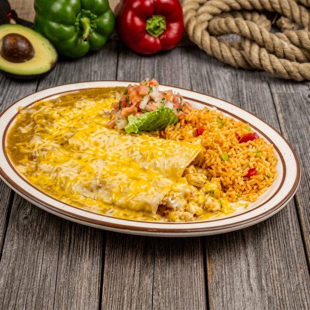 Enchiladas de Camaron.