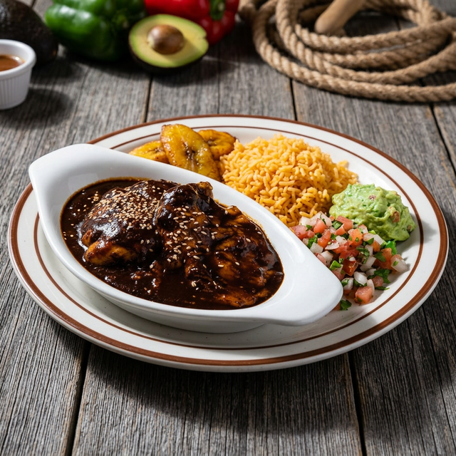 Pollo en Mole.