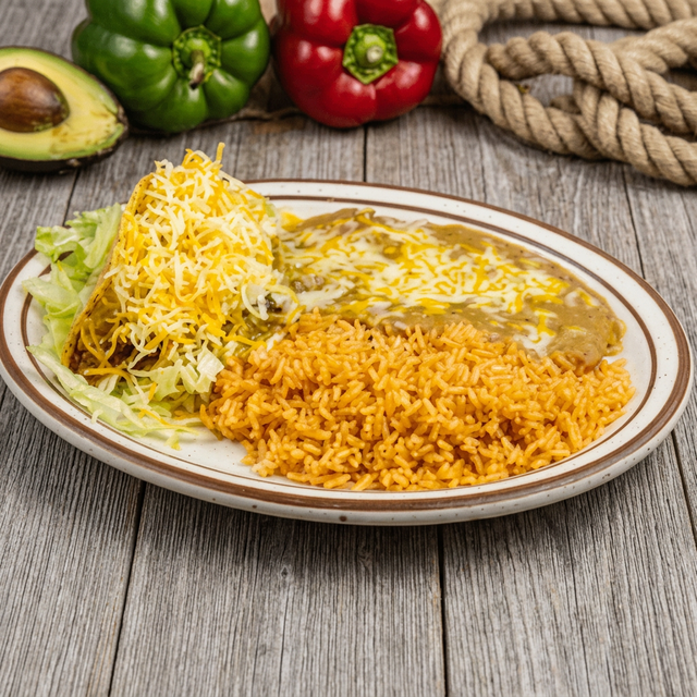 #2 Combo. Crispy Taco.